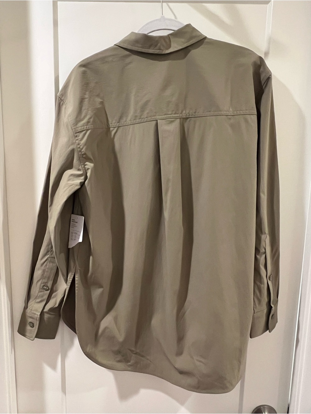 Athleta Midday Relaxed Shirt Olive Green NWT - Picture 12 of 12